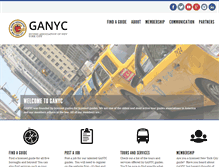 Tablet Screenshot of ganyc.org
